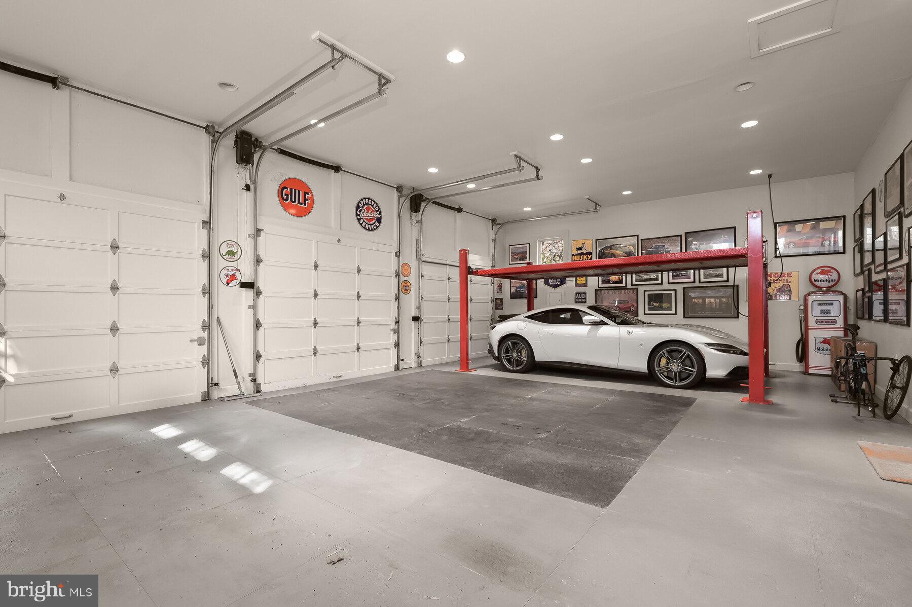 9100 Burning Tree Road Bethesda, MD 20817 - Photo 65 of 65 Garage with Lift