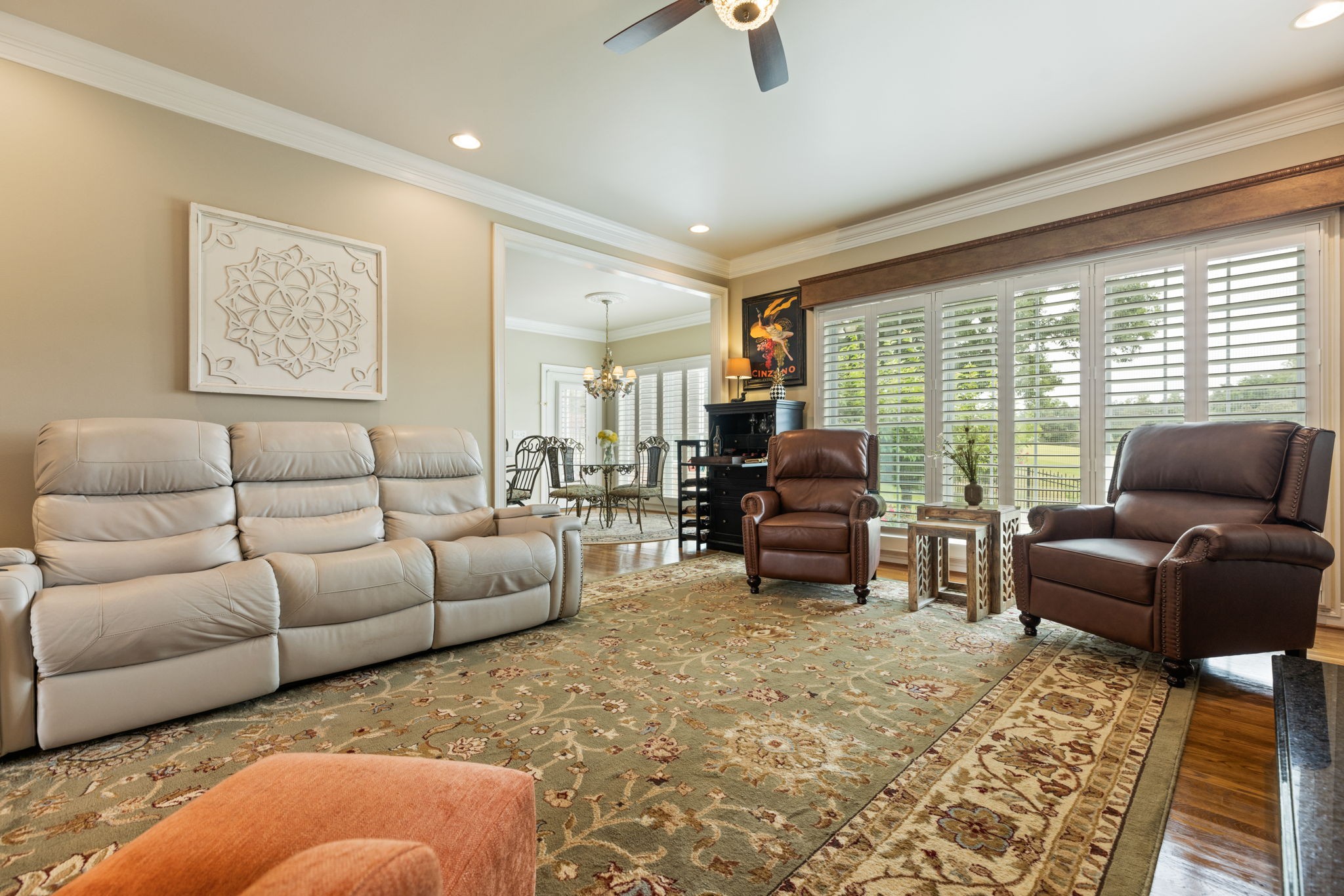 116 Courtside Lane Tullahoma, TN 37388 - Photo 38 of 90 a living room with furniture or couch and a large window
