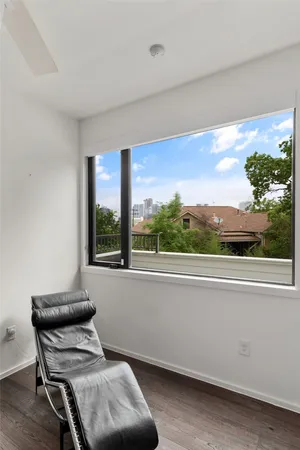 a room with furniture and a window