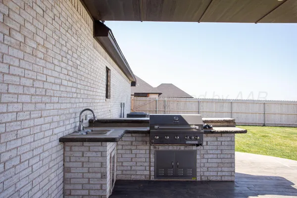 a view of terrace with seating space