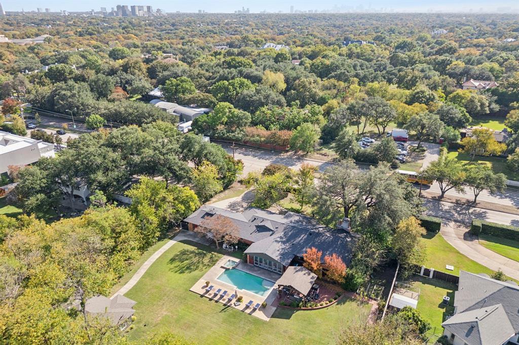 4549 Walnut Hill Lane Dallas, TX 75229 - Photo 37 of 40 an aerial view of residential houses with outdoor space
