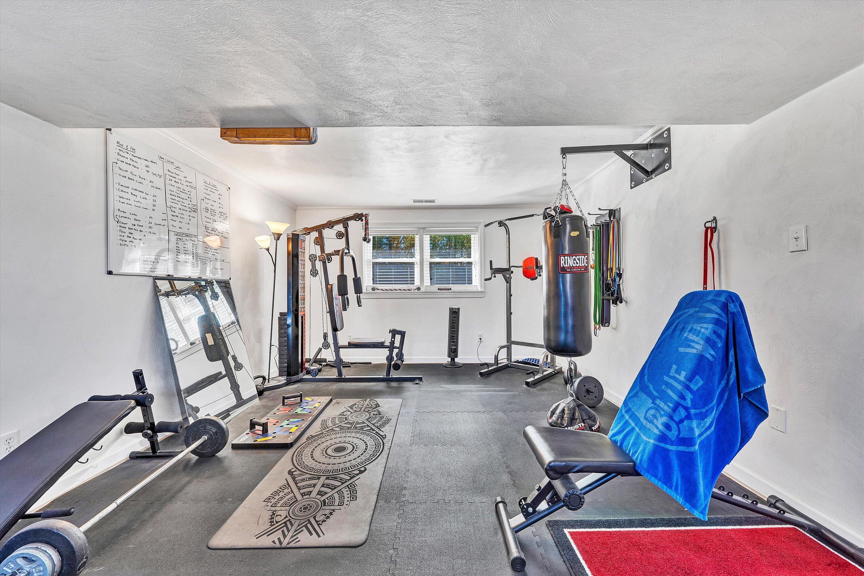 6836 Trevilian Road Roanoke, VA 24019 - Photo 29 of 47 a view of a room with gym equipment