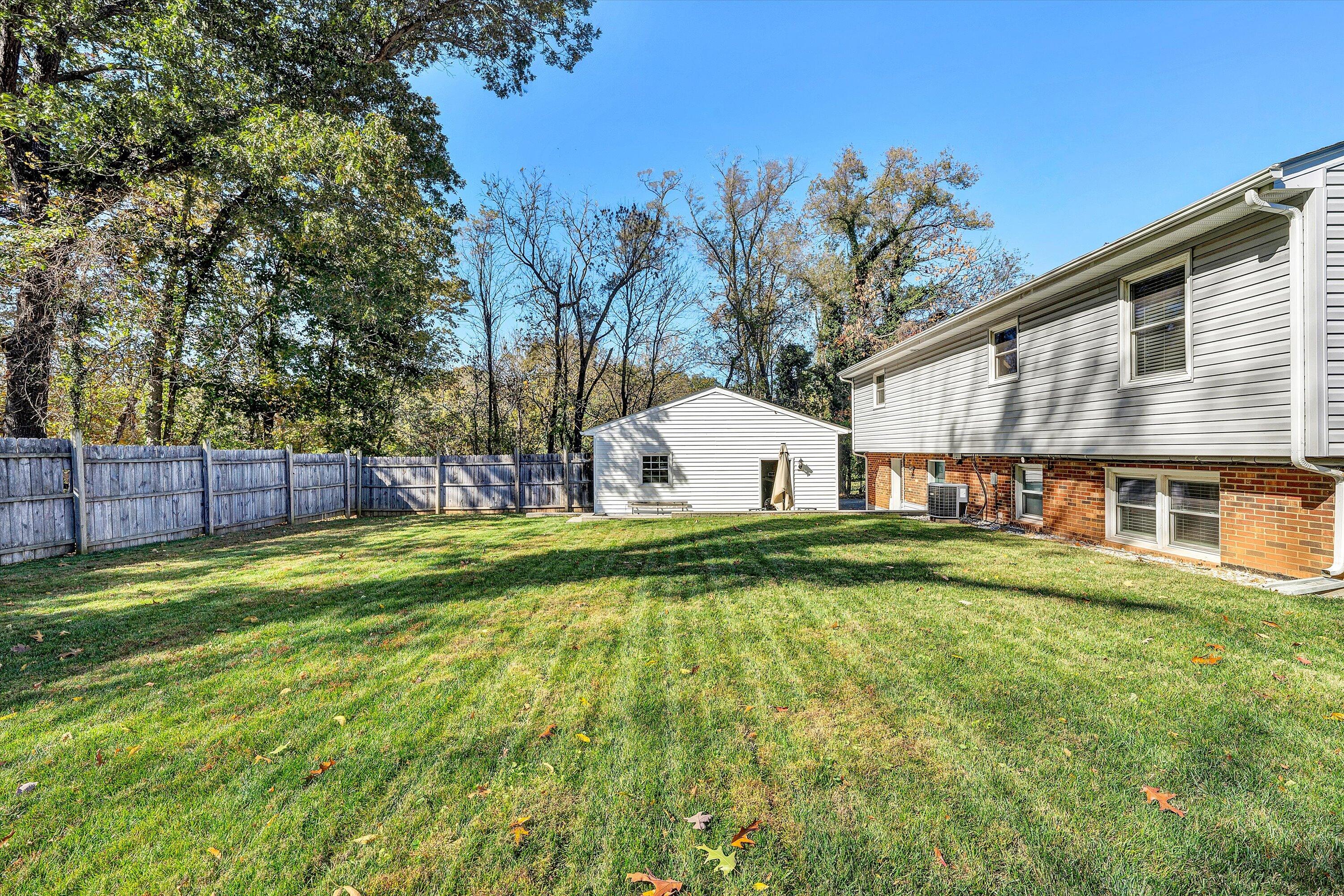6836 Trevilian Road Roanoke, VA 24019 - Photo 39 of 47 a view of a house with a yard and sitting area