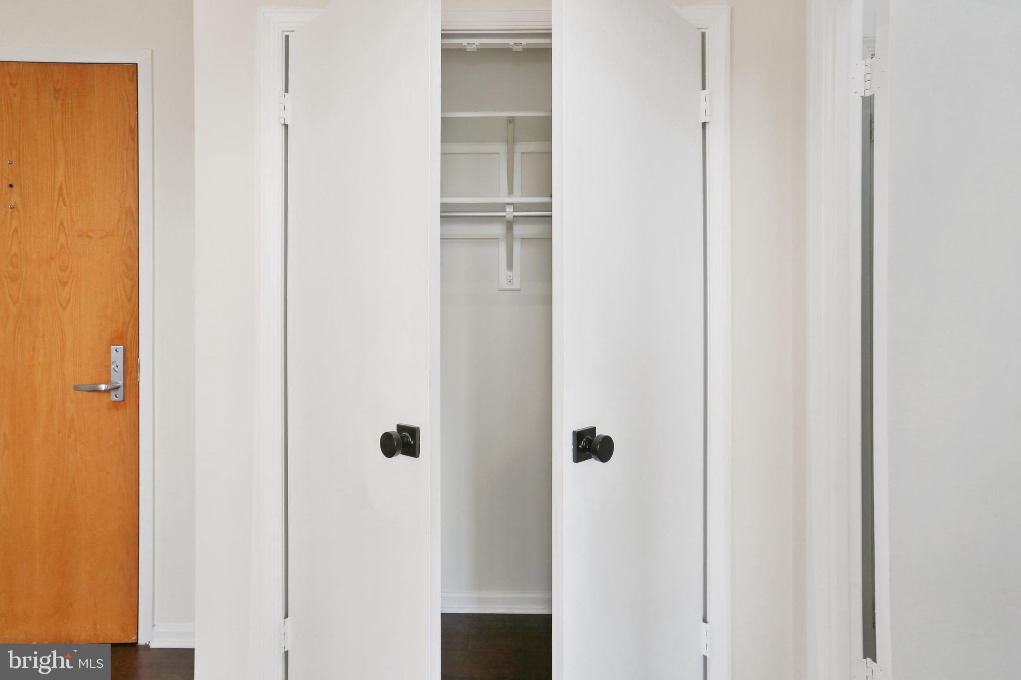 3299 K Street Northwest, Unit 702 Washington, DC 20007 - Photo 22 of 31 High Ceilings in Coat Closet
