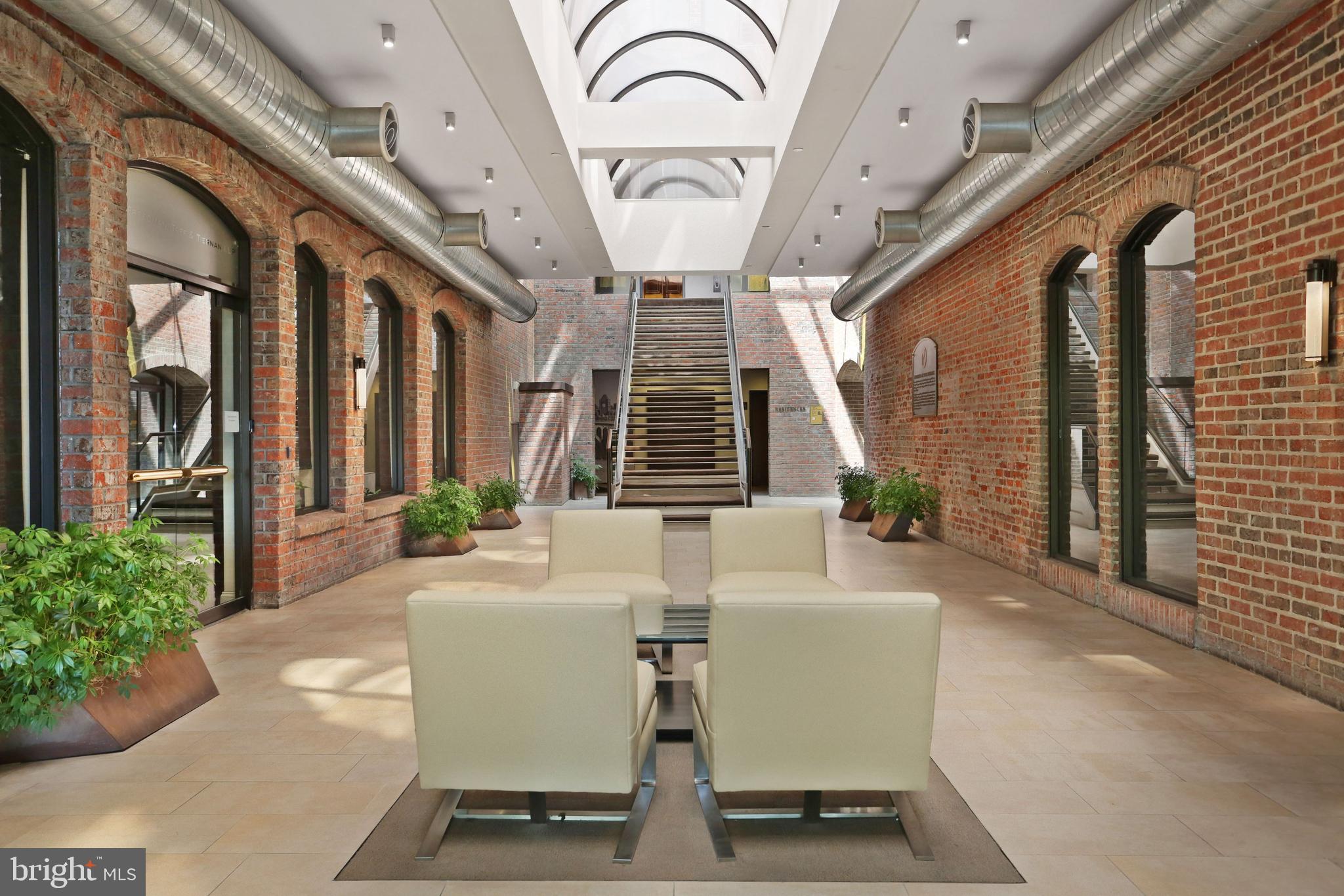 3299 K Street Northwest, Unit 702 Washington, DC 20007 - Photo 28 of 31 Lobby at the Papermill Building