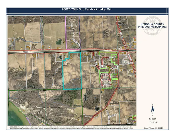 $4,088,000 | 26625 75th Street, Paddock Lake, WI 53168