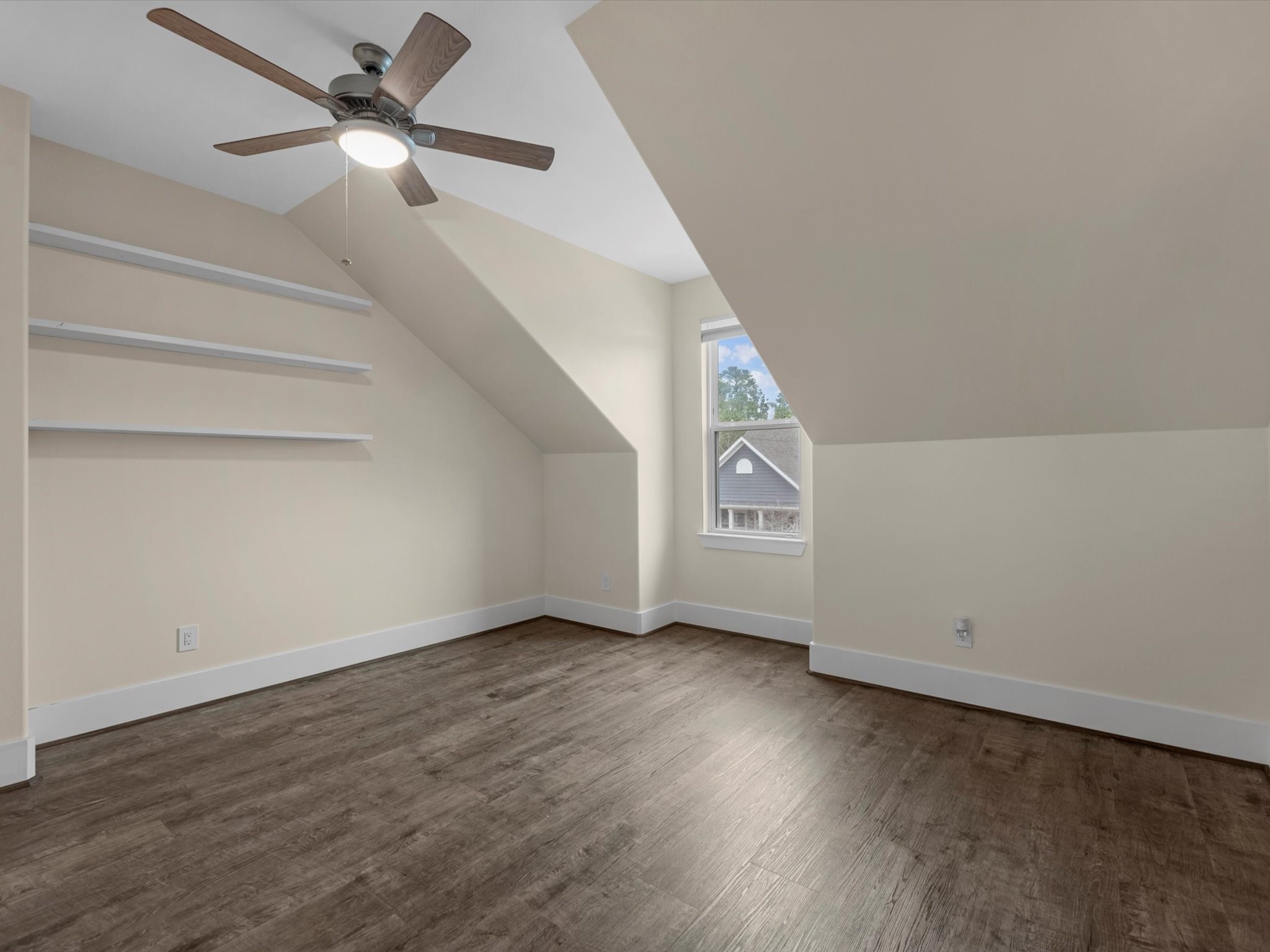 55 Red Harper Drive Spring, TX 77389 - Photo 21 of 28 wooden floor in an empty room