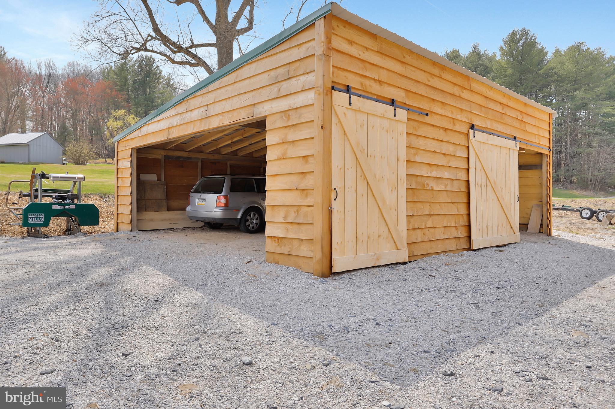 1188 Church Road Orrtanna, PA 17353 - Photo 36 of 60 Detached Garage 30x24; Barn Door Entry