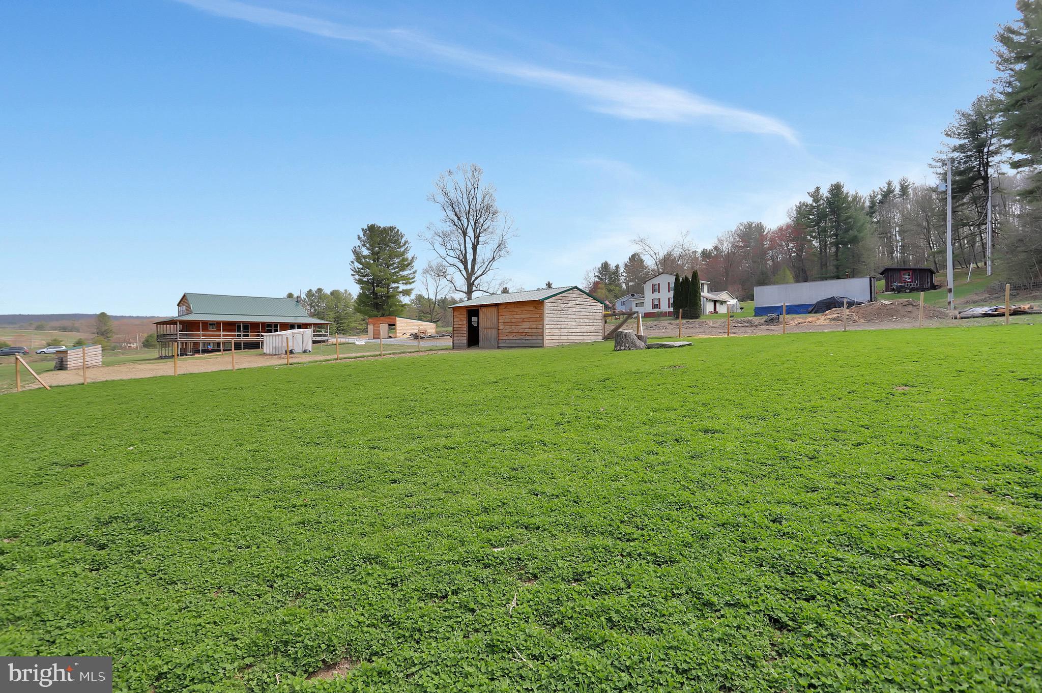 1188 Church Road Orrtanna, PA 17353 - Photo 40 of 60 Fenced Acreage; Rear of Property; Barn View