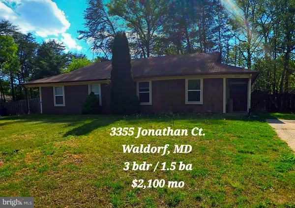 $2,100 | 3355 Jonathan Court, Waldorf, MD 20602