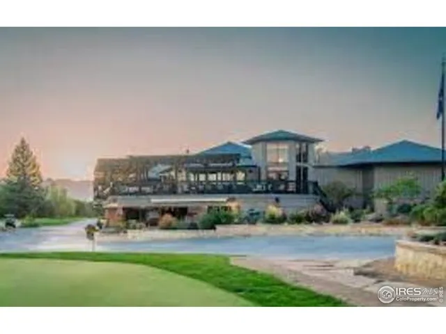 a view of a table and chairs in the river