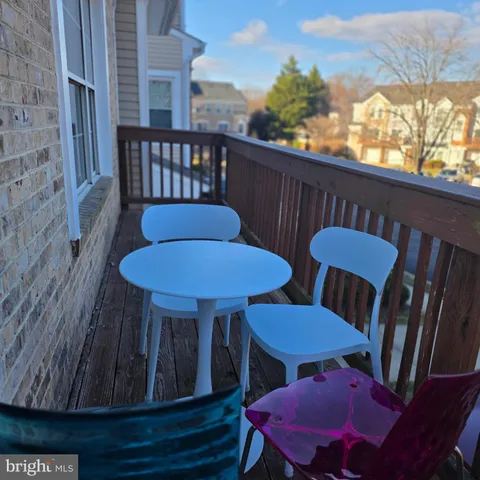 a view of outdoor space with seating