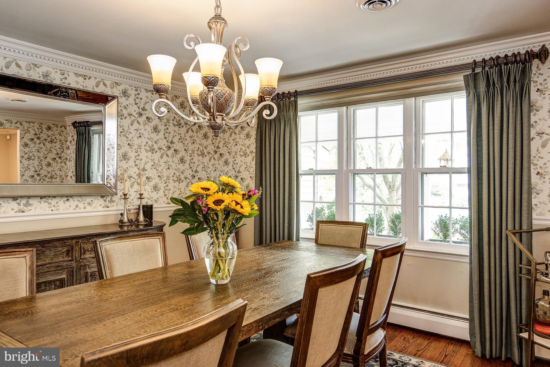 6 Heritage Road Haddonfield, NJ 08033 - Photo 23 of 61 a view of a dining room with furniture window and outside view