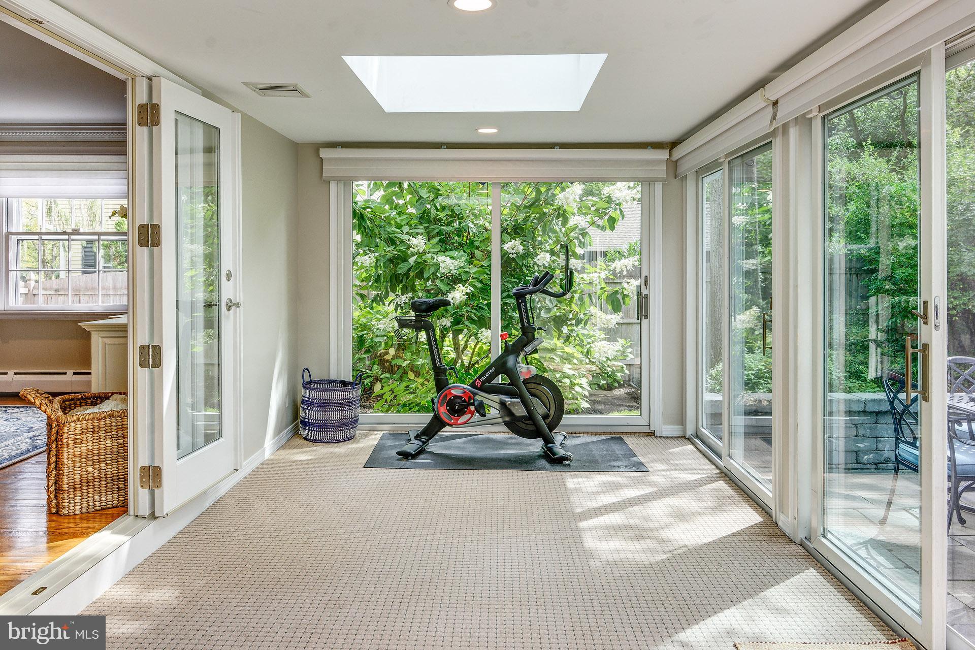 6 Heritage Road Haddonfield, NJ 08033 - Photo 37 of 61 a living room with furniture and large windows