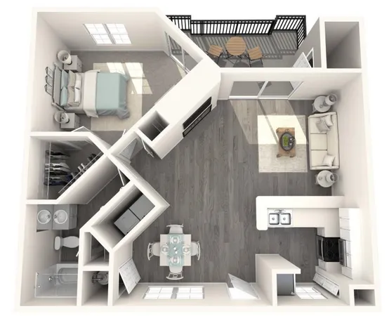 $1,395 | 4580 Barclay Drive, Unit 211C, Dunwoody, GA 30338