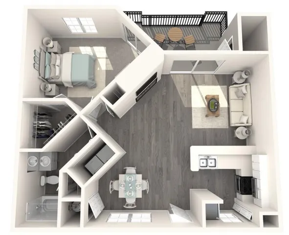 a view of entryway and kitchen