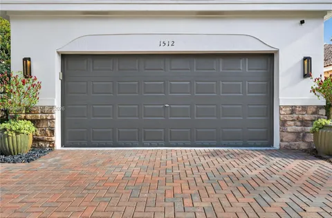 a view of a garage with rack