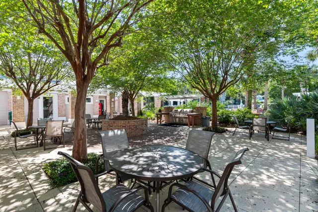 a view of a swimming pool with a lounge chairs