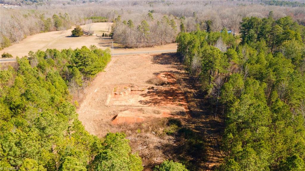 4224 Giles Road Lexington, NC 27295 - Photo 17 of 26 View from the tree-line mid-point of the lot, looking toward Giles Road.
