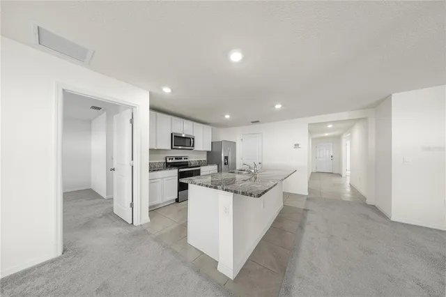 a view of a room with rack on the wall