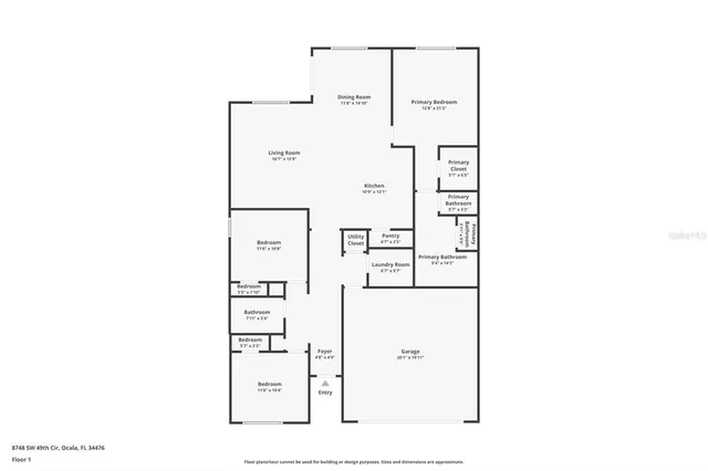 $1,950 | 8748 Southwest 49th Circle, Ocala, FL 34476