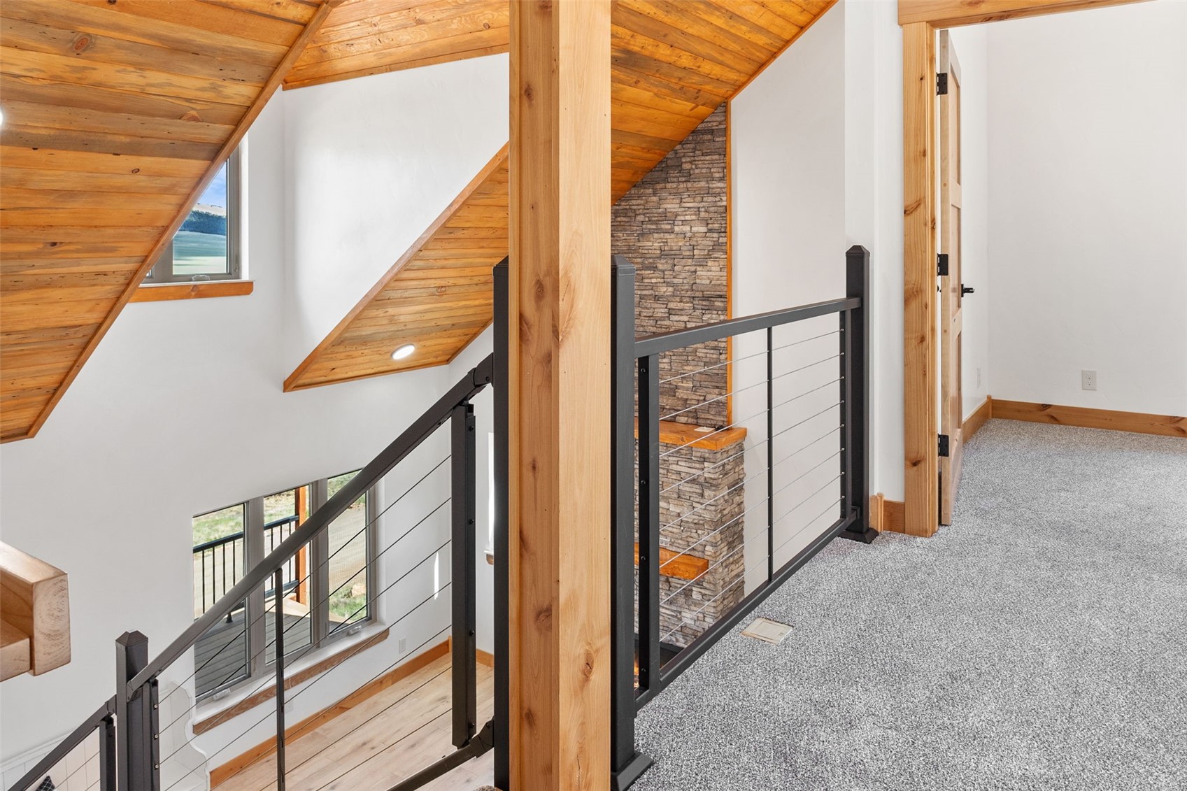 3415 Redhill Road Fairplay, CO 80440 - Photo 28 of 50 a view of an entryway with staircase