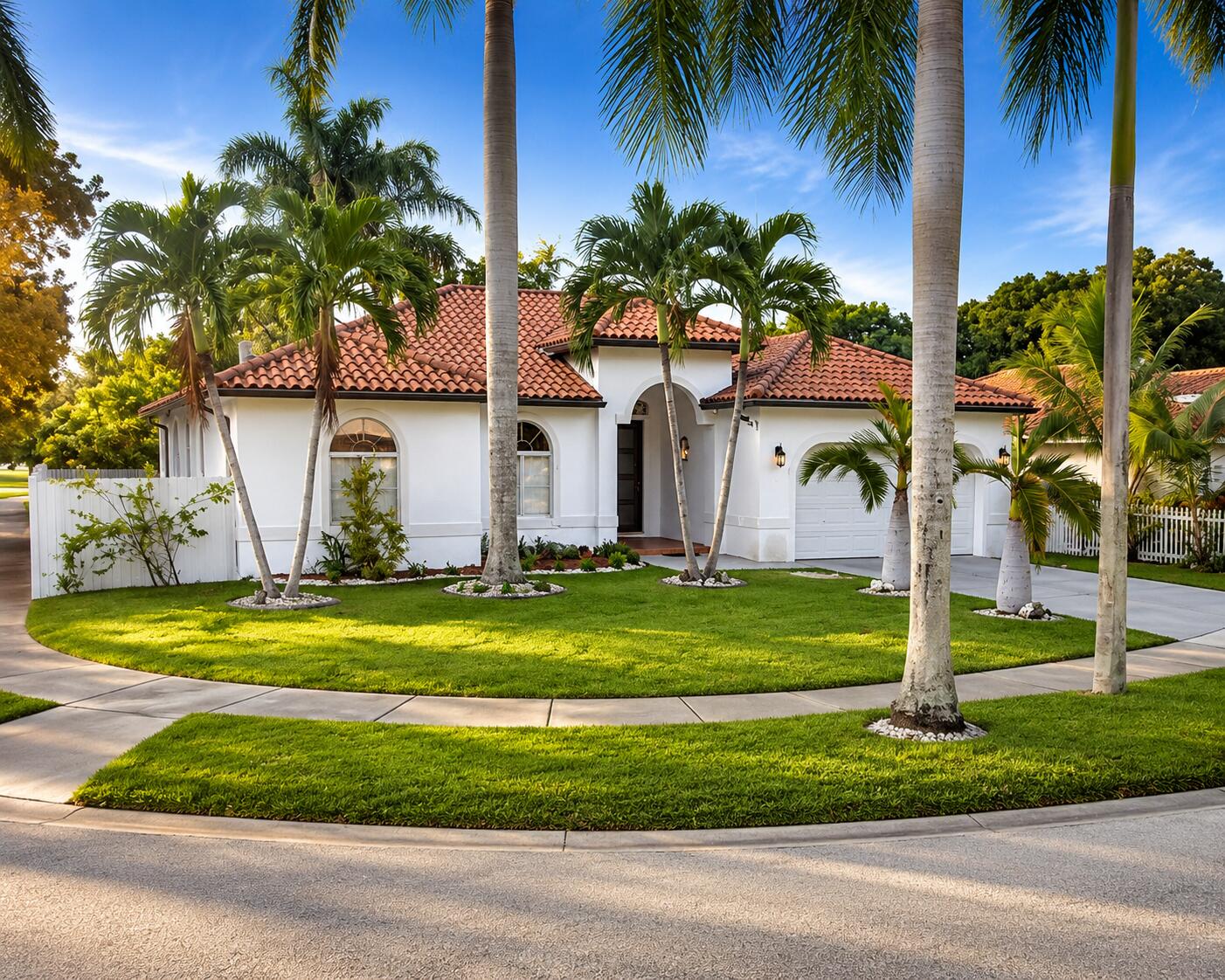 13402 Southwest 255th Terrace Homestead, FL 33032 - Photo 1 of 1 Mediterranean home with palm-lined yard
