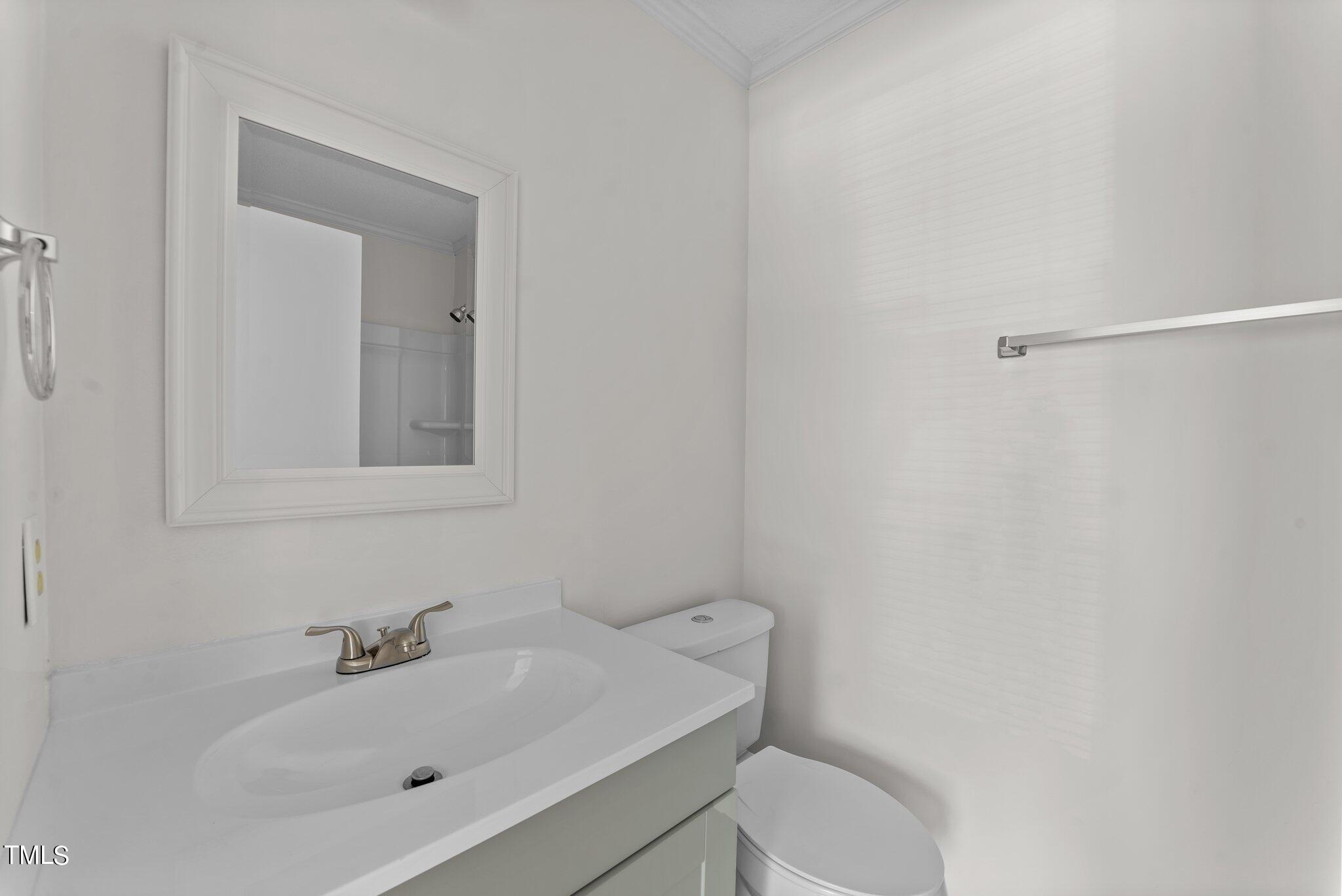 207 Freestone Road Greenville, NC 27834 - Photo 24 of 45 a bathroom with a sink toilet and mirror