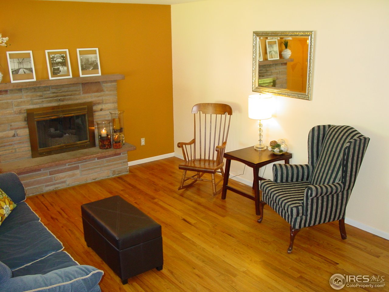Formal Living with Hardwoods