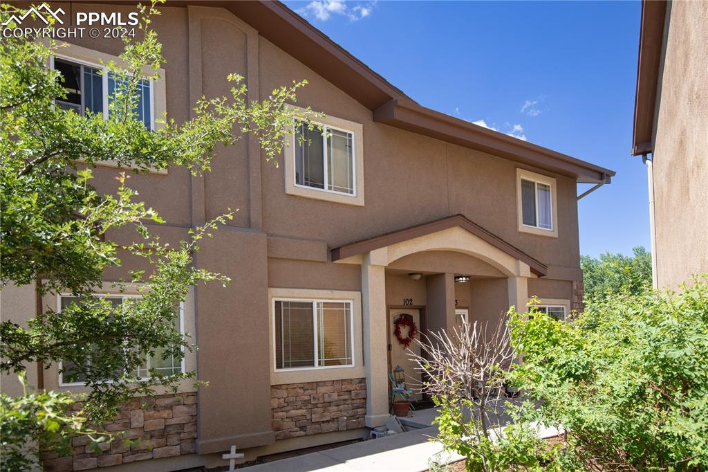 1510 York Road, Unit 103 Colorado Springs, CO 80918 - Photo 2 of 28 front view of a house