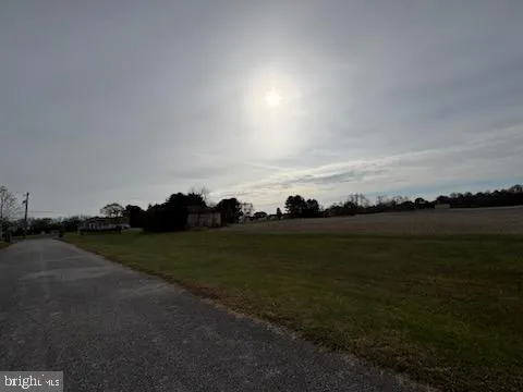a view of a lake with a mountain in the back
