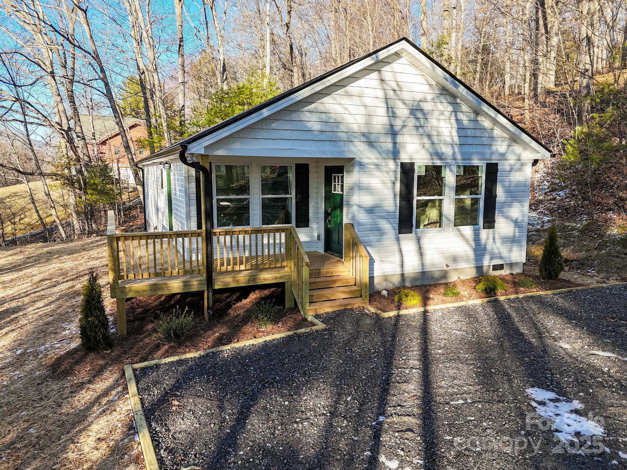 330 Peaceful Lane Clyde, NC 28721 - Photo 1 of 39 a view of a house with a yard