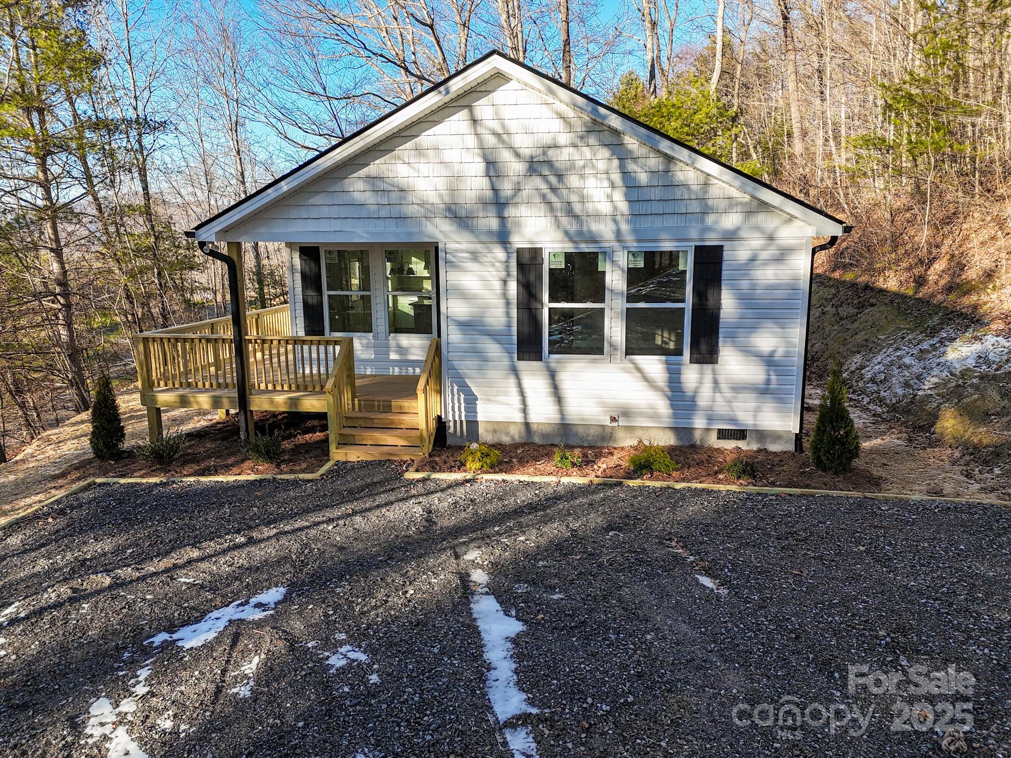 330 Peaceful Lane Clyde, NC 28721 - Photo 35 of 39 a front view of a house with yard