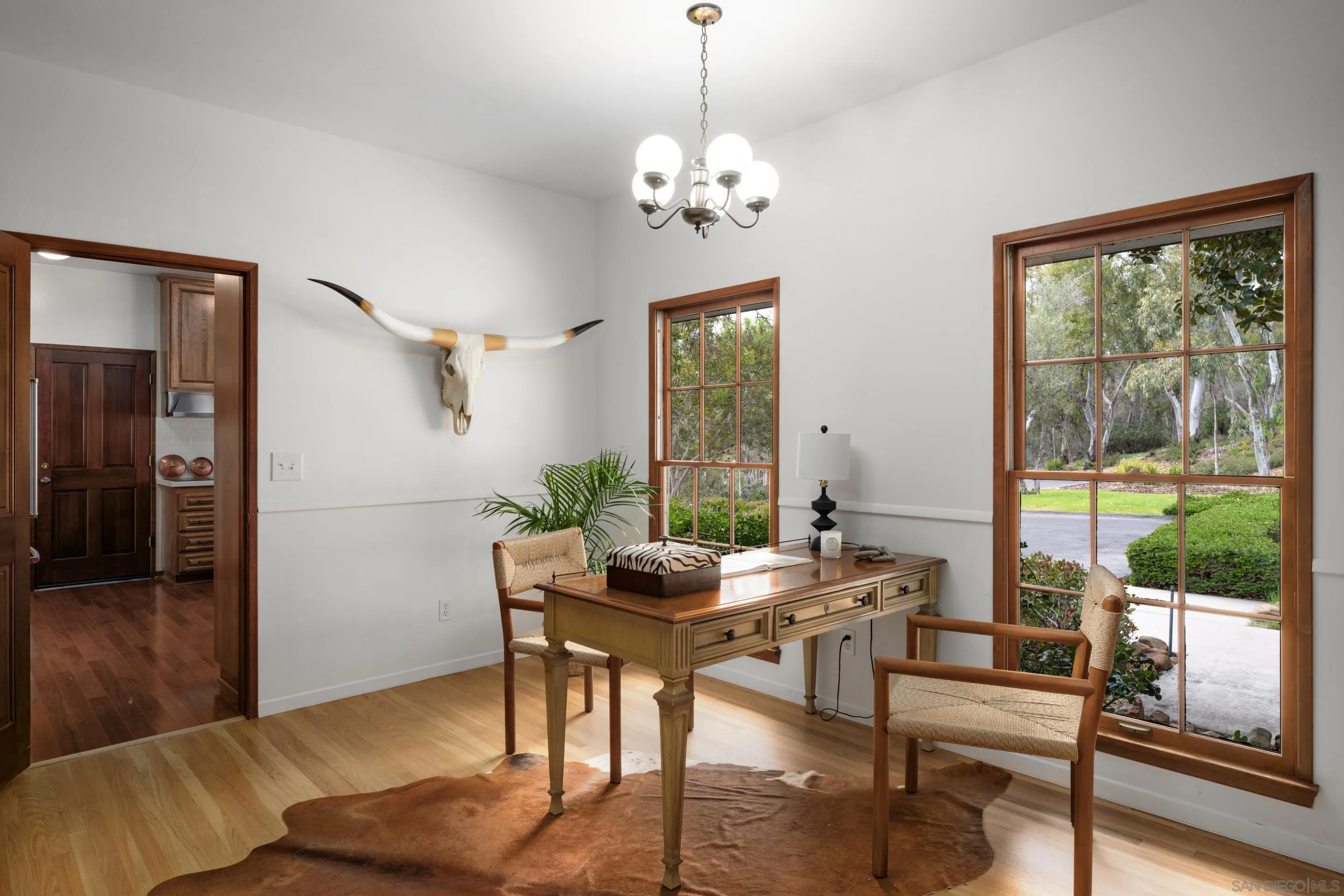 16059 Puerta Del Sol Rancho Santa Fe, CA 92067 - Photo 14 of 25 a dining room with furniture and window