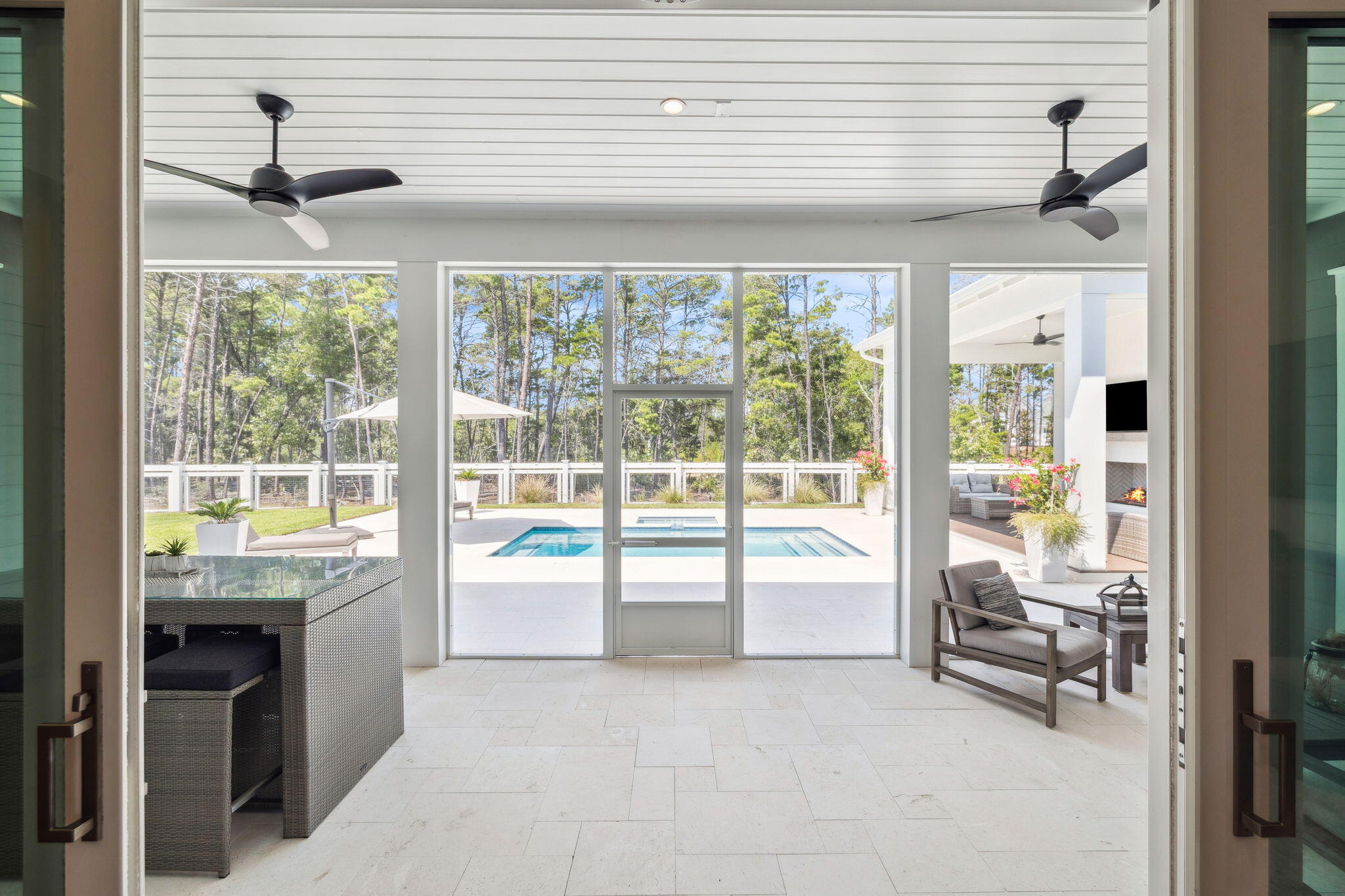 28 Pollard Cove Inlet Beach Inlet Beach, FL 32461 - Photo 22 of 35 Screened In Patio