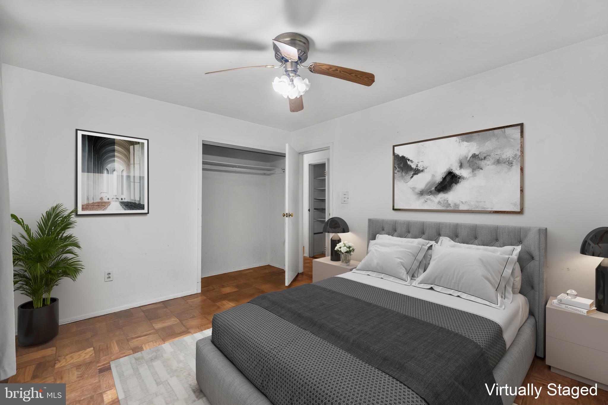 5533 Belfast Place Springfield, VA 22151 - Photo 21 of 39 Virtually Staged Primary Bedroom
