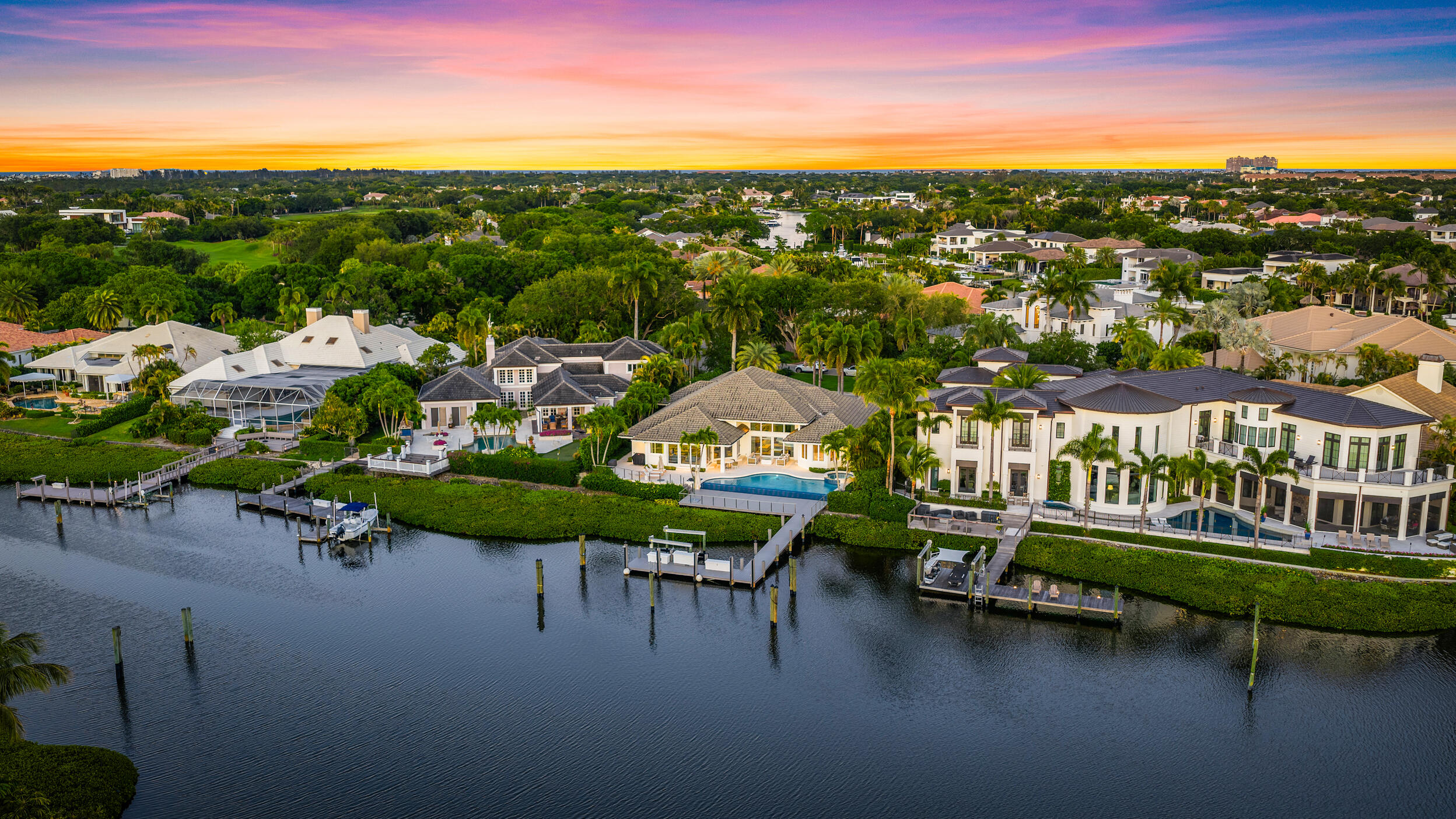 121 Commodore Drive Jupiter, FL 33477 - Photo 5 of 56 Rear Aerial