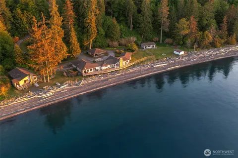 a view of swimming pool with a yard