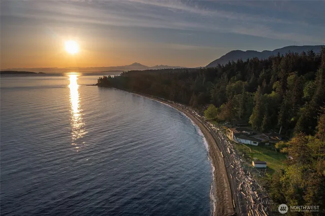 a view of outdoor space and ocean view