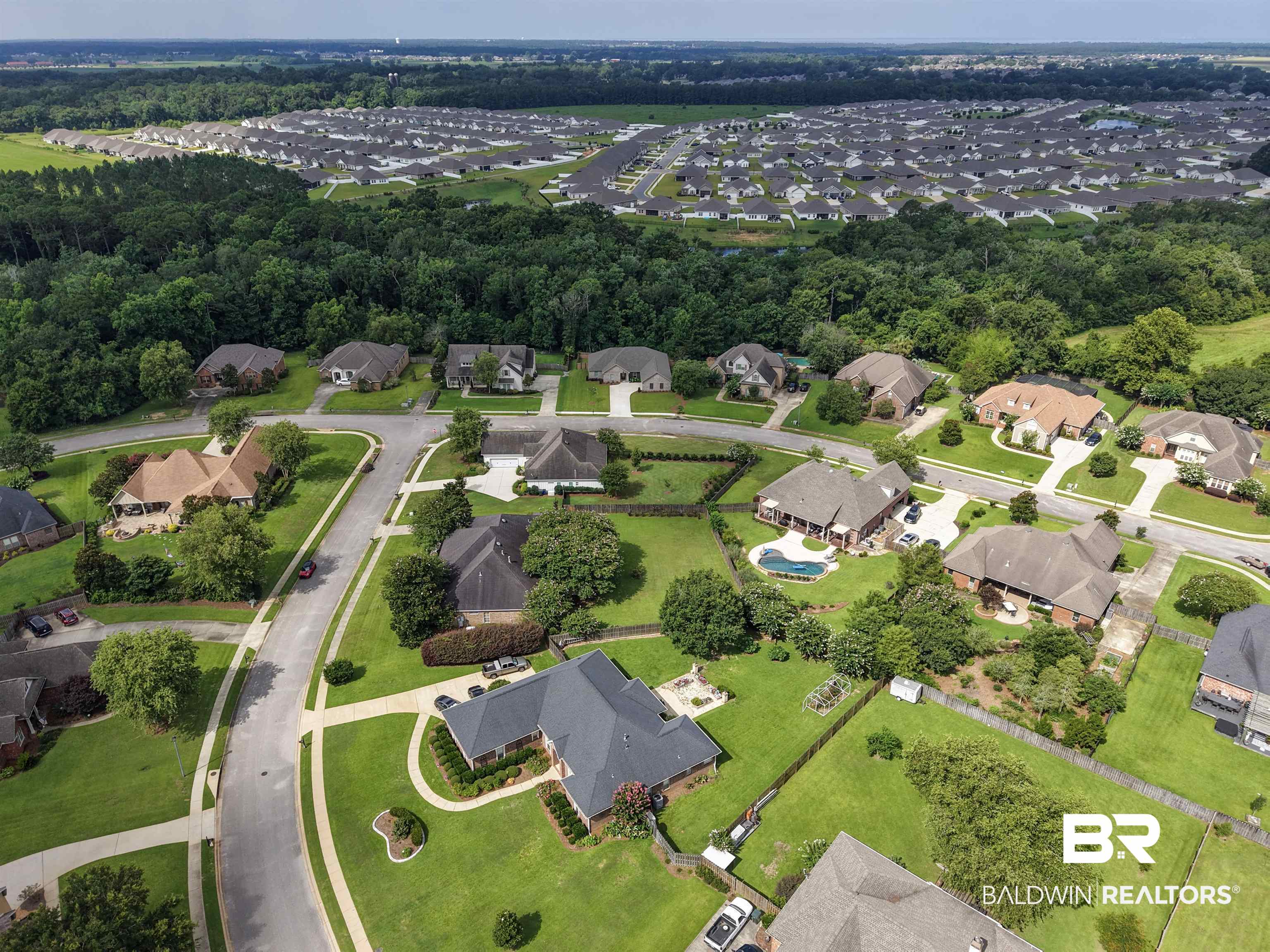 11261 Halcyon Loop Daphne, AL 36526 - Photo 36 of 41 Aerial perspective showcasing a residential community with varied architectural styles