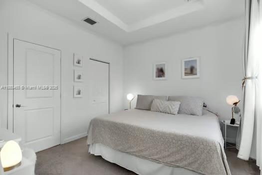 11852 Southwest 245 Terrace Homestead, FL 33032 - Photo 12 of 31 a bedroom with a bed and a shower