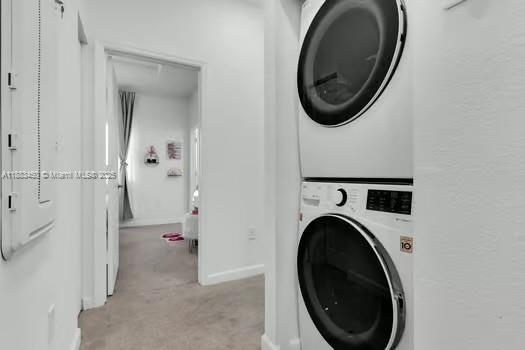 11852 Southwest 245 Terrace Homestead, FL 33032 - Photo 22 of 31 a view of a storage & utility room with washer and dryer
