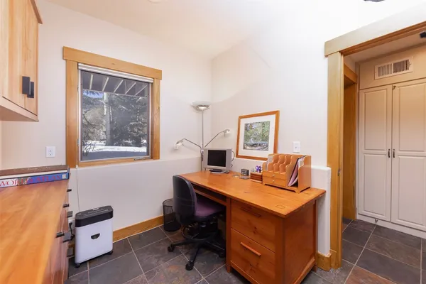 a room with furniture and window