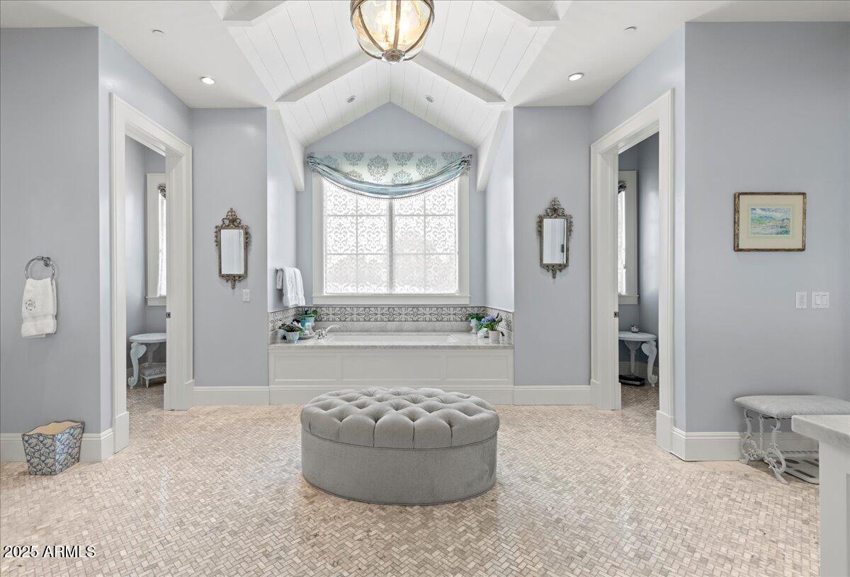 5446 East Exeter Boulevard Phoenix, AZ 85018 - Photo 43 of 59 a living room with furniture and a large window