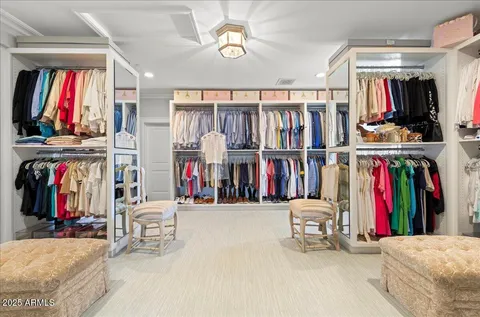 a view of a golf course