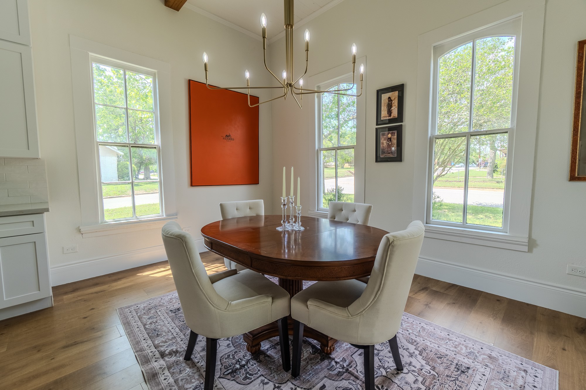 705 West 5th Street Brenham, TX 77833 - Photo 15 of 35 a dining room with furniture and window
