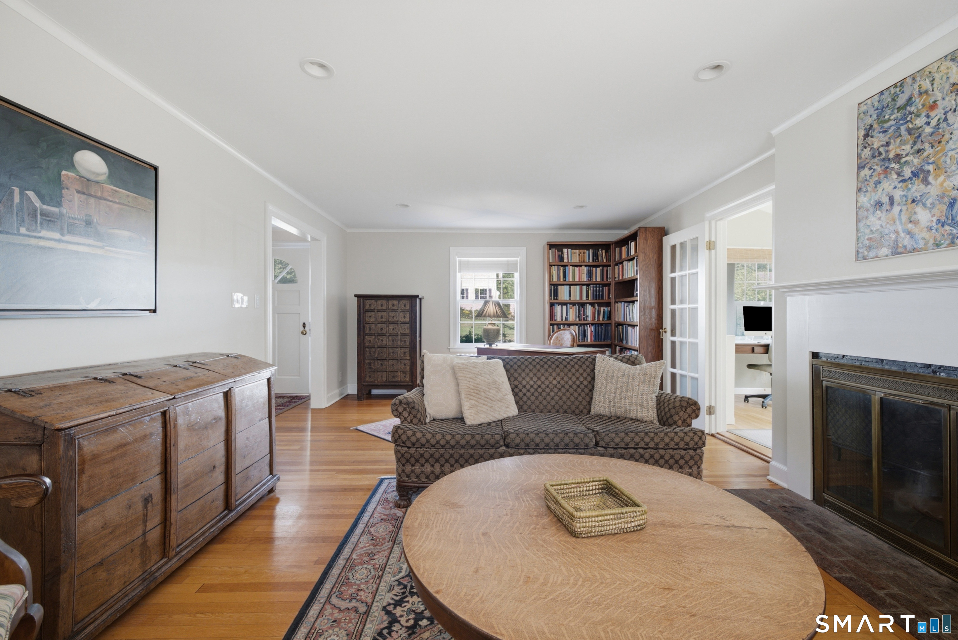 9 Stratford Road West Hartford, CT 06117 - Photo 7 of 40 Original hardwood floors extend throughout the home, complementing the traditional architecture