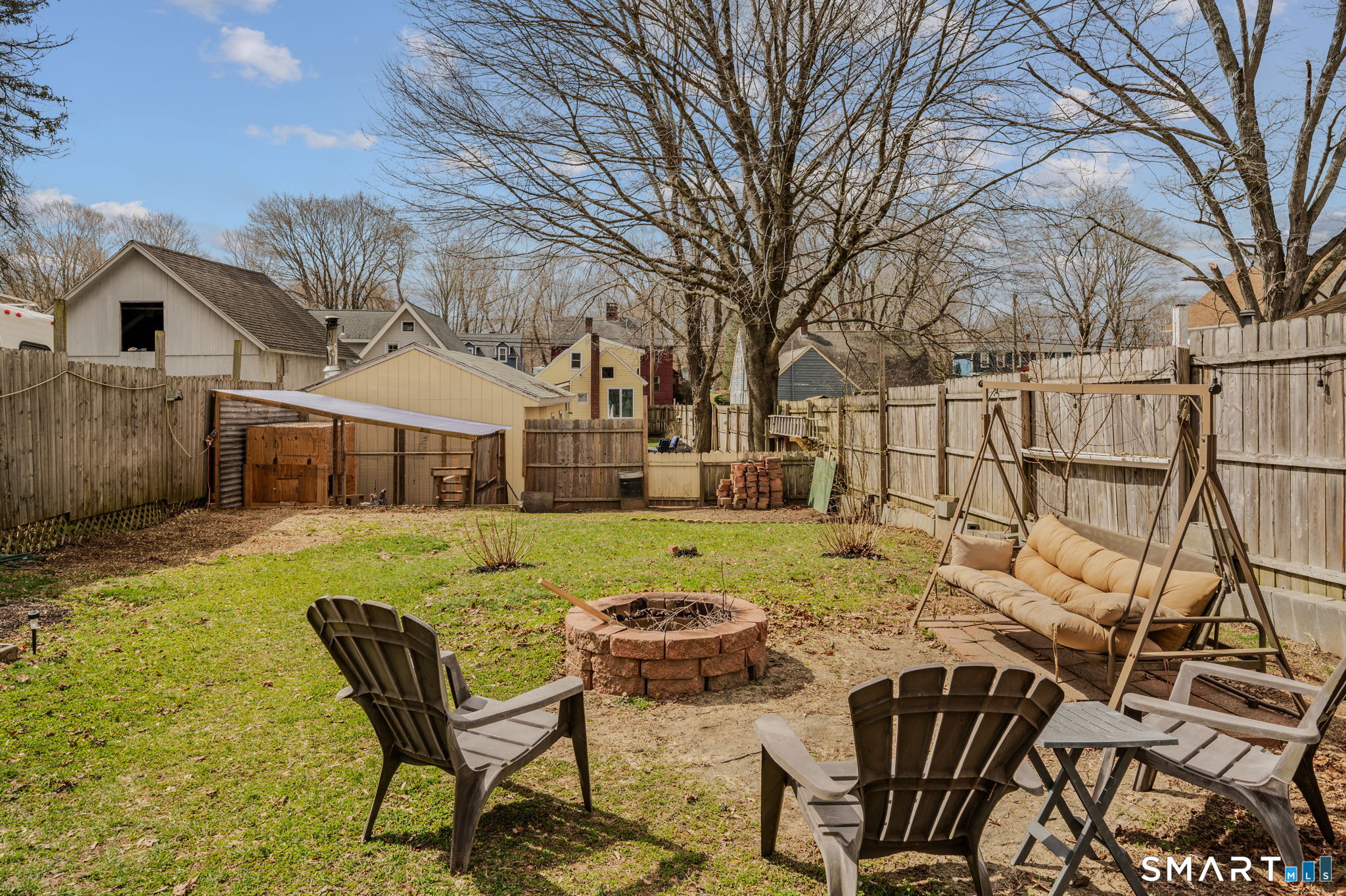 118 Highway 2A Preston, CT 06365 - Photo 28 of 31 a view of a house with backyard and sitting area
