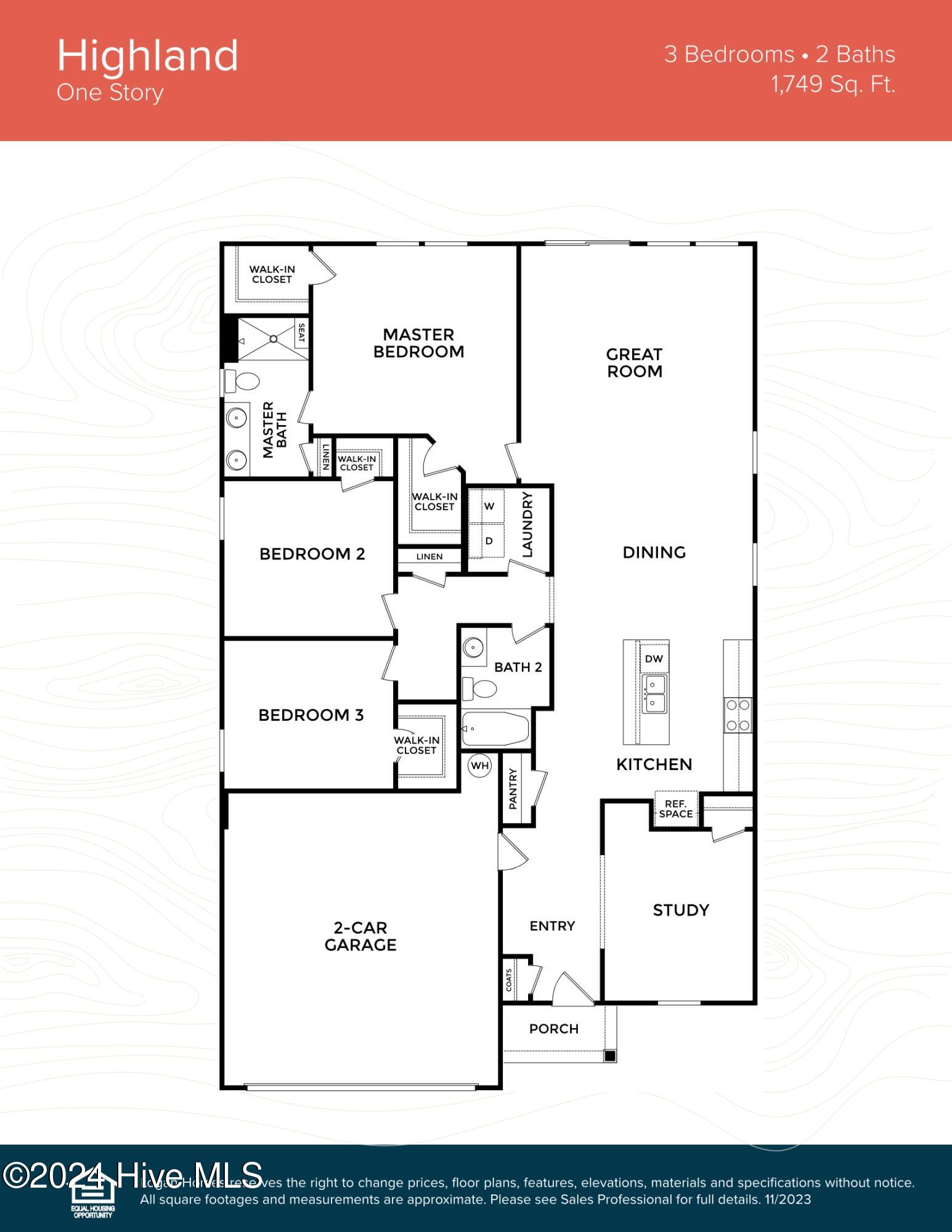 1348 Goldsboro Road Boiling Spring Lakes, NC 28461 - Photo 15 of 15 Highland floorplan