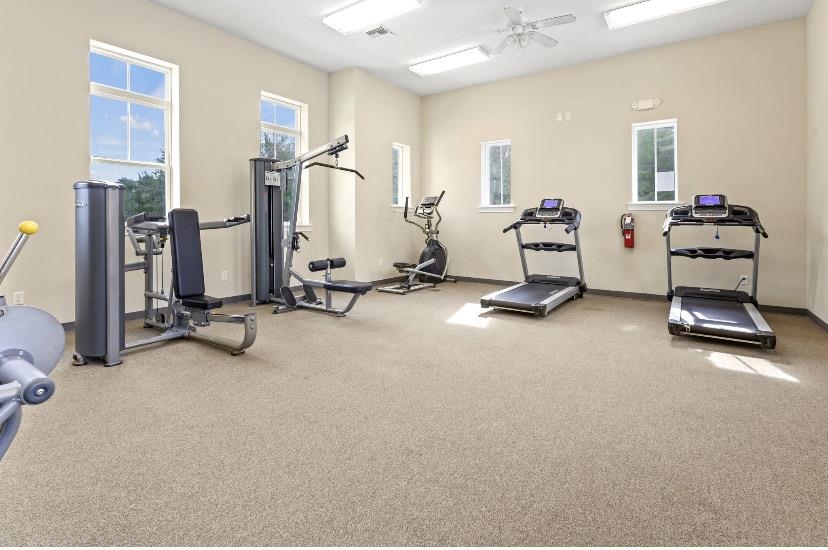 32 Del Mar Circle St. Augustine, FL 32086 - Photo 18 of 21 a view of a room with gym equipment